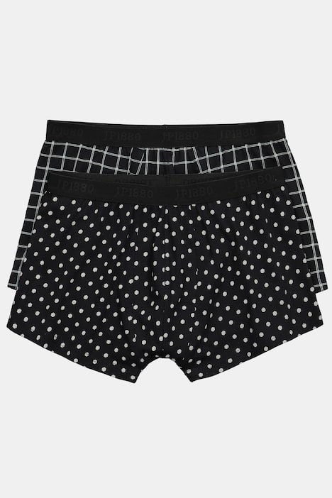 Lot de 2 caleçons JP 1880, finition FLEXNAMIC® et label OEKO-TEX, sous-vêtements - jusqu'au 8 XL