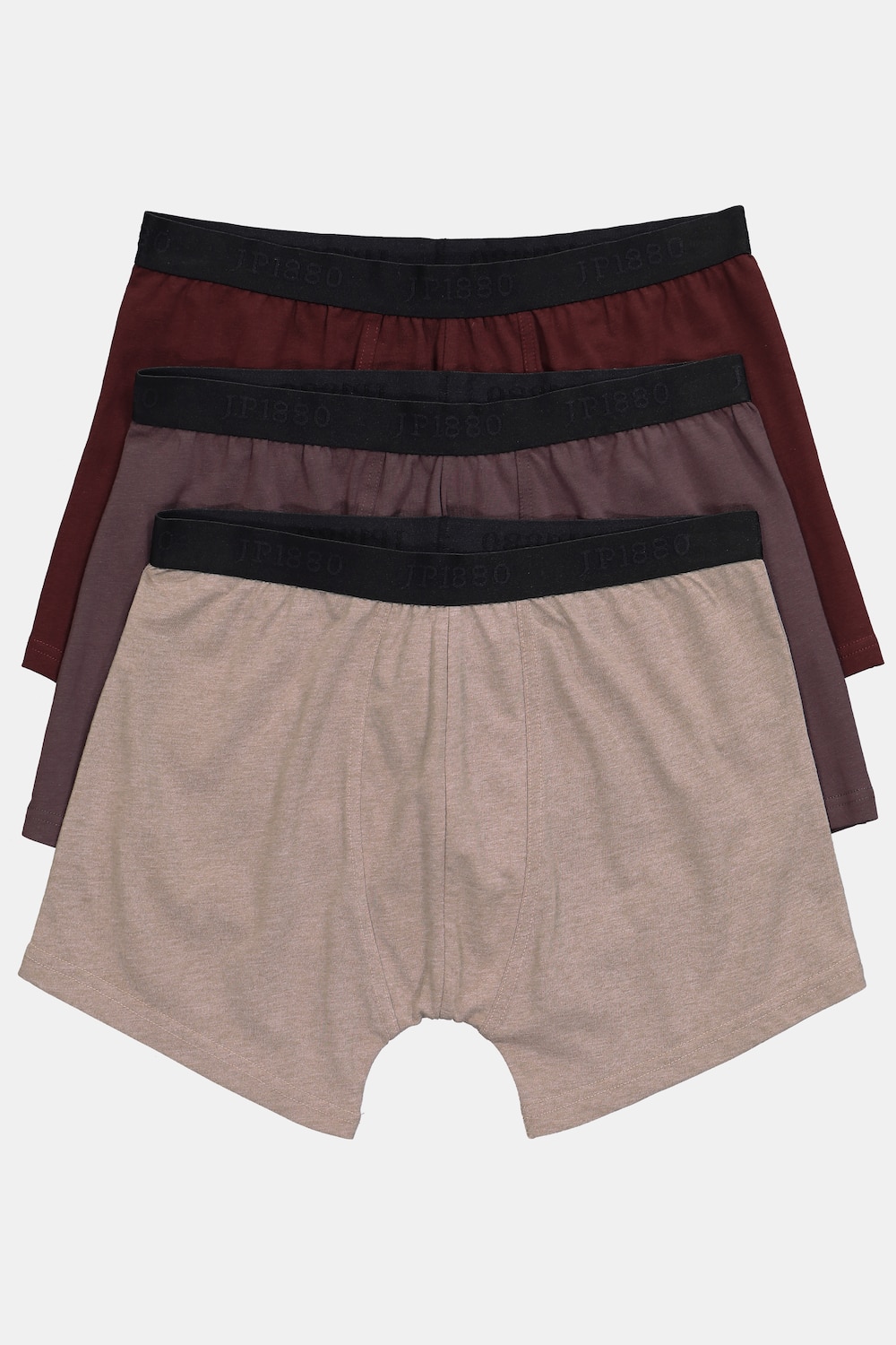 JP1880 Mid-Pants FLEXNAMIC®, OEKO-TEX, 3er-Pack, Unterhose, bis 8XL