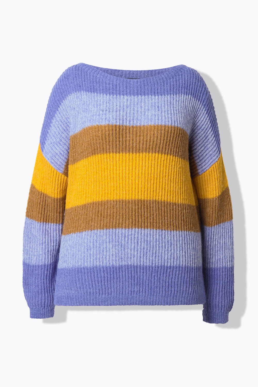 Stora storlekar Tröja, Dam, blå, storlek: 42/44, Syntetfibrer/Polyester, Ulla Popken