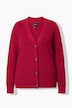 Strickjacke, Knöpfe, V-Ausschnitt, Langarm