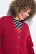 Strickjacke, Knöpfe, V-Ausschnitt, Langarm
