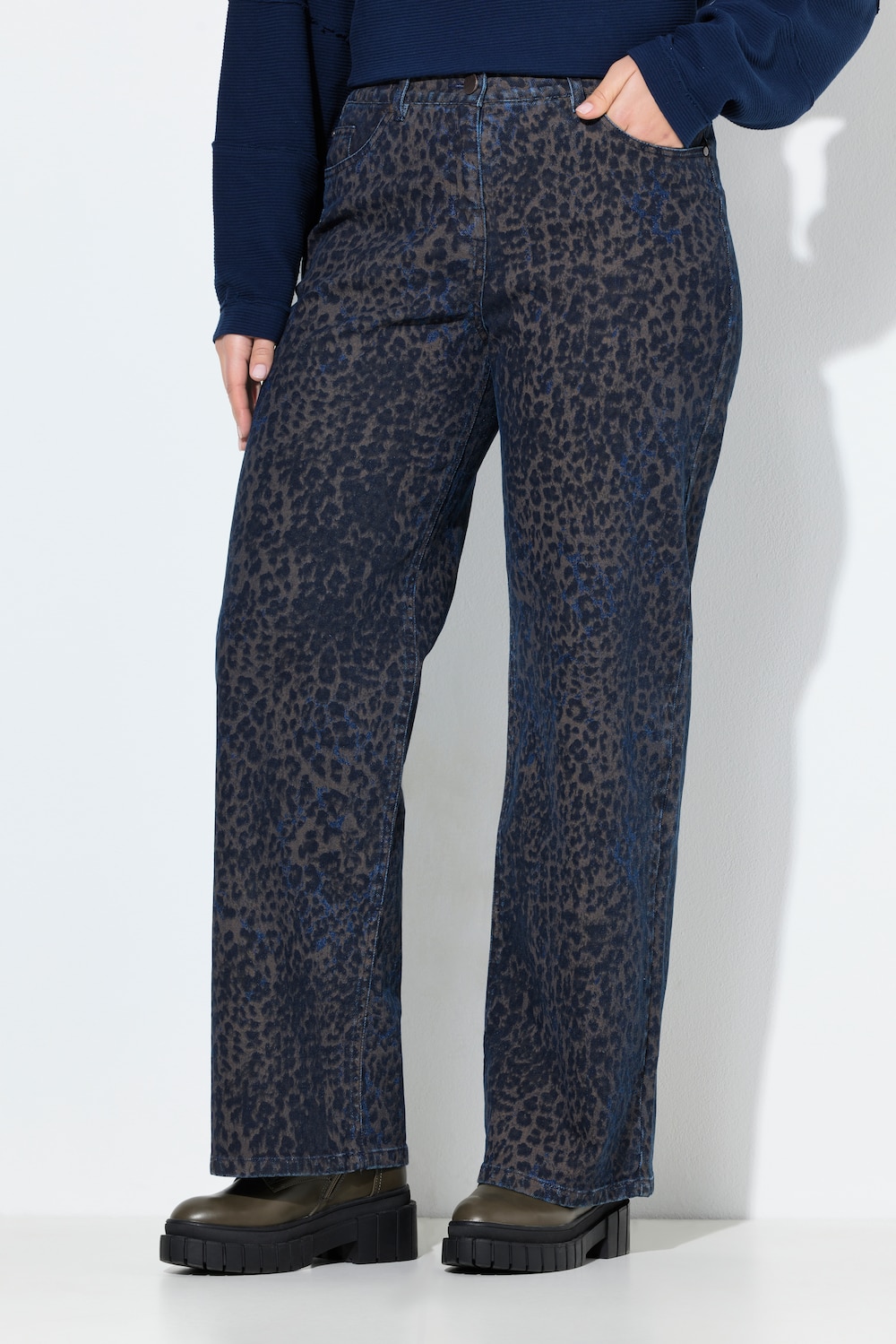 Große Größen Jeans Mary, Damen, blau, Größe: 48, Baumwolle, Ulla Popken