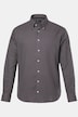 JP1880 flanellen overhemd, lange mouwen, print all-over, verborgen buttondown kraag, Modern-Fit, tot 8XL