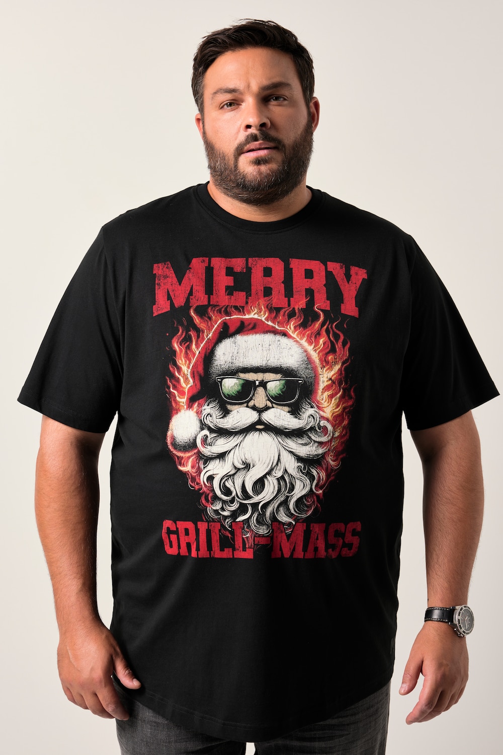 Men+ T-Shirt, Weihnachten, Halbarm, bis 8 XL