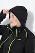 HYPRAR Funktionsjacke, wasserdicht, 2-Wege-Zipper, Kapuze