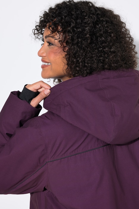 HYPRAR Funktionsjacke, wasserdicht, 2-Wege-Zipper, Kapuze