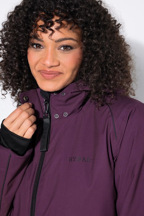 HYPRAR Funktionsjacke, wasserdicht, 2-Wege-Zipper, Kapuze