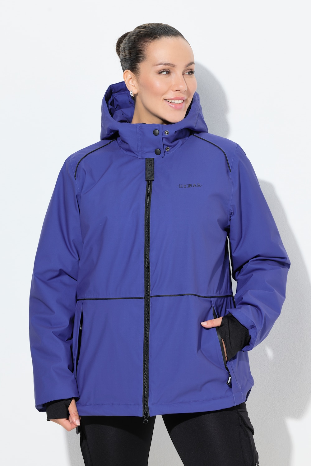 Große Größen HYPRAR Funktionsjacke, Damen, lila, Größe: 42/44, Polyester, Ulla Popken