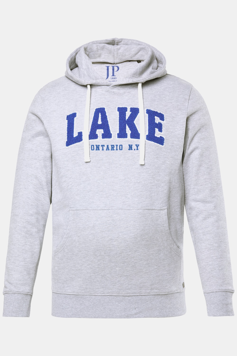 JP1880 Hoodie, Kapuzensweater, Badges, Kängurutasche, bis 8 XL