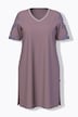 Bigshirts, 2er-Pack, Blüten, Rundhals/V-Ausschnitt, Halbarm