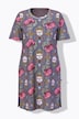 Bigshirts, 2er-Pack, Blüten, Rundhals/V-Ausschnitt, Halbarm