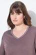 Bigshirts, 2er-Pack, Blüten, Rundhals/V-Ausschnitt, Halbarm