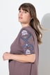 Bigshirts, 2er-Pack, Blüten, Rundhals/V-Ausschnitt, Halbarm