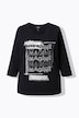 Longshirt, Imagine, ronde hals, 3/4-mouw