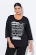 Longshirt, Imagine, ronde hals, 3/4-mouw