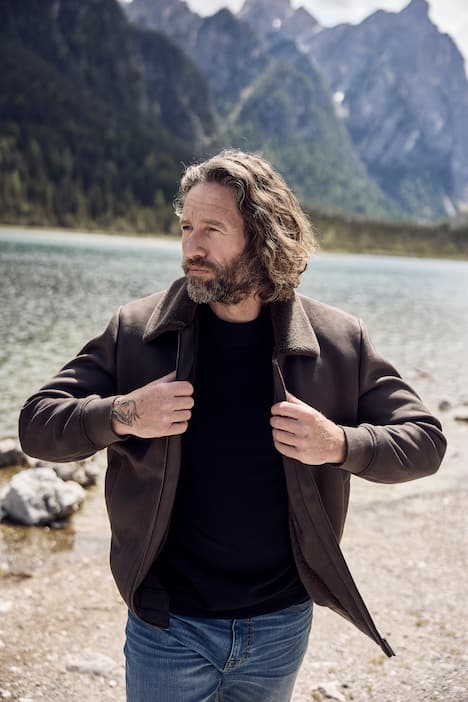 JP AWARE Pullover, recycelte Materialien, Stehkragen, bis 7 XL
