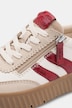 Tamaris lædersneaker, udskiftelig indlægssål, komfortabel bredde