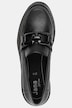 Jana Softline loafer, leerlook, vegan, wijdte H