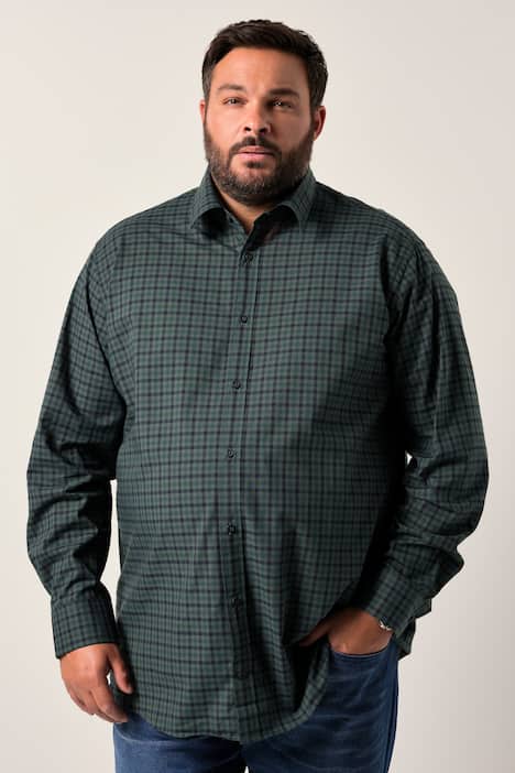 Men+ Karohemd, Langarm, Kentkragen, Comfort Fit, bis 8 XL