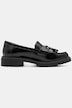 Jana softline-loafer, læderlook, vegansk, bredde H