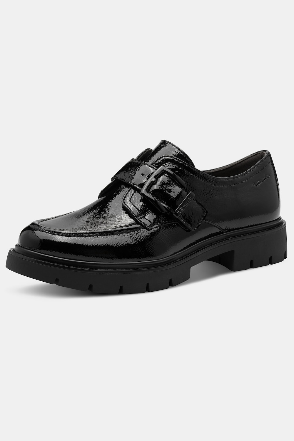 Loafer, Damen, schwarz, Größe: 40, Leder/Polyester/Synthetische Fasern, Ulla Popken