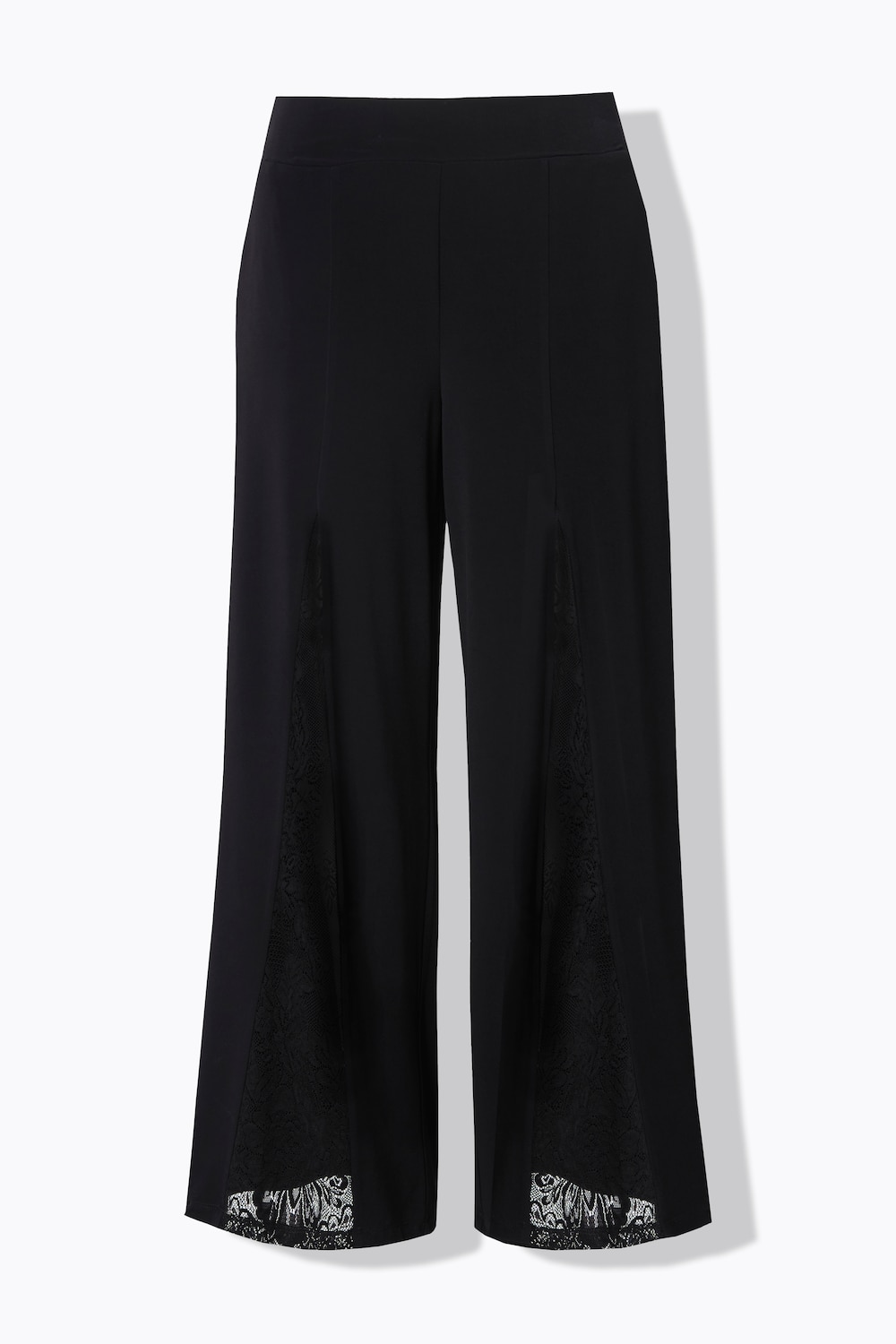 Stora storlekar Byxa, Dam, svart, storlek: 50, Polyester, Mia Moda
