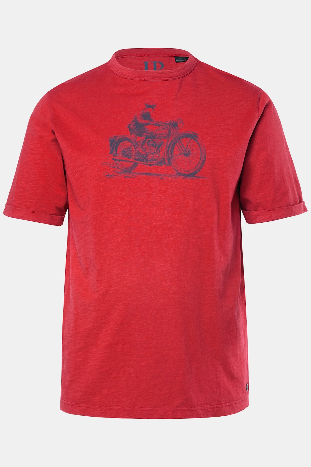 JP1880 T-Shirt, Halbarm, Brustprint, bis 8 XL