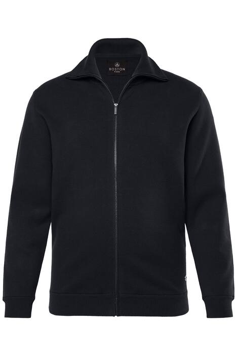 Rozepínací svetr, dlouhé rukávy, stojáček