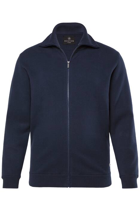 Rozepínací svetr, dlouhé rukávy, stojáček