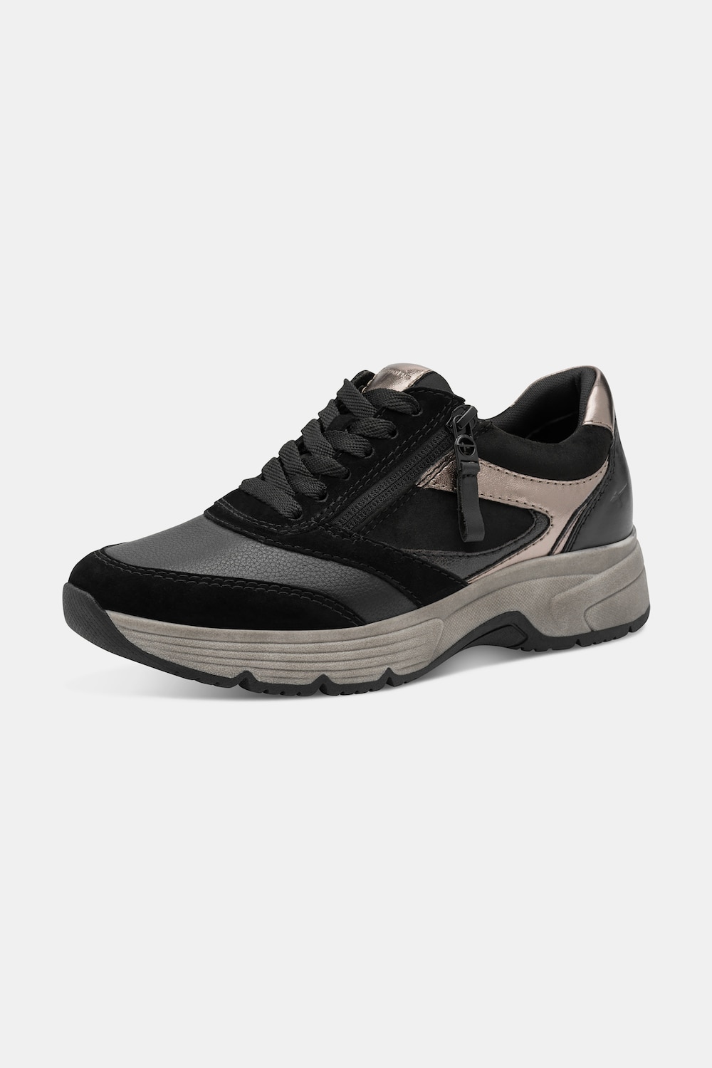 Hallux-Lederschuh, Tamaris Comfort, Zipper, Wide Fit