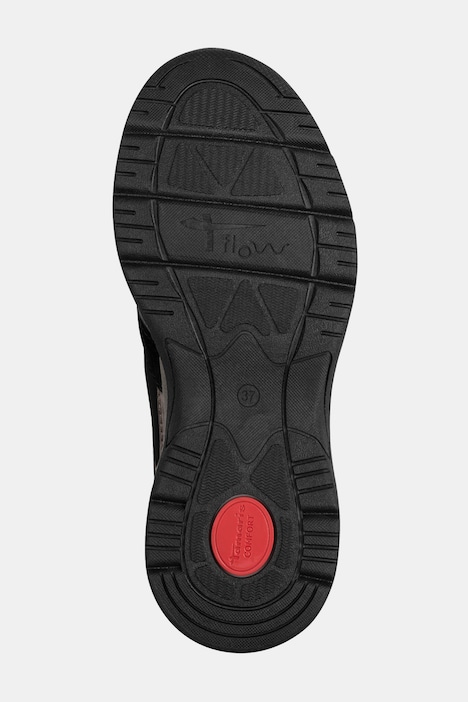 Skórzane buty na haluksy, Tamaris, zamek błyskawiczny, wide fit