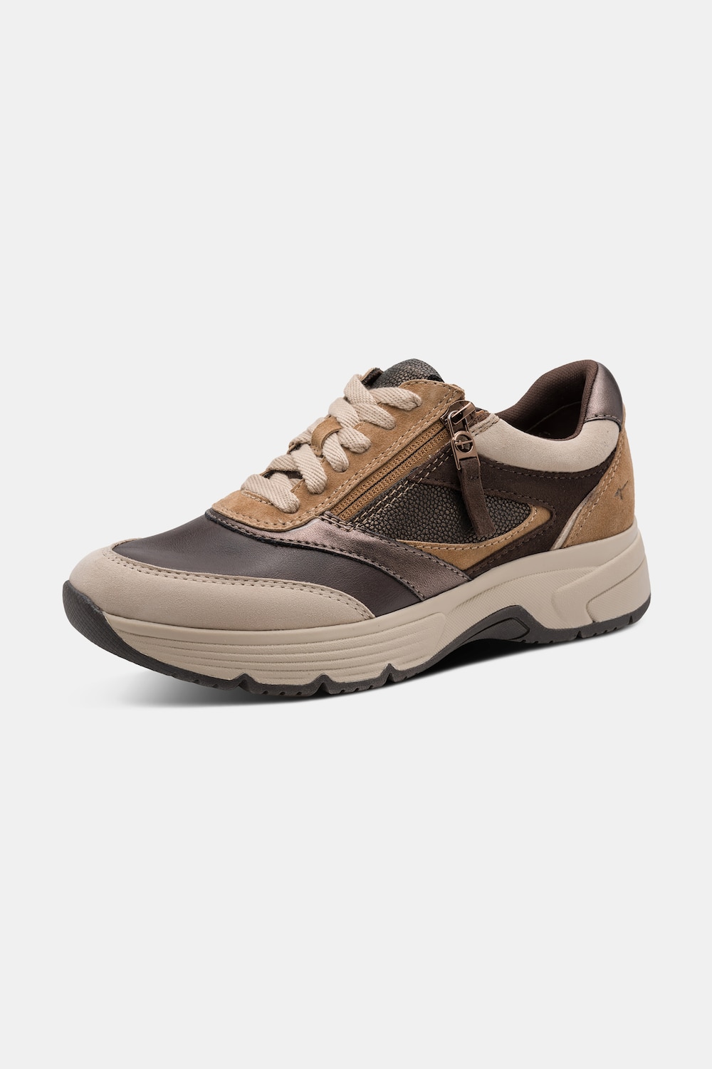 Hallux-Lederschuh, Tamaris Comfort, Zipper, Wide Fit
