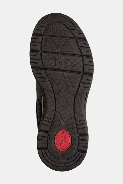 Skórzane buty na haluksy, Tamaris, zamek błyskawiczny, wide fit