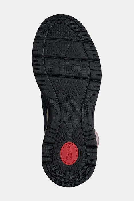 Skórzane buty na haluksy, Tamaris, zamek błyskawiczny, wide fit