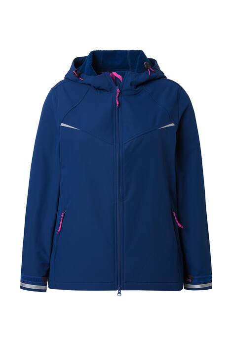 Softshellová funkční bunda, vodoodpudivá, kapuce