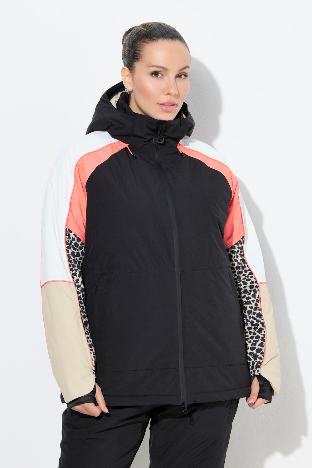 Große Größen HYPRAR Performance-Jacke, Damen, schwarz, Größe: 46/48, Polyester, Ulla Popken