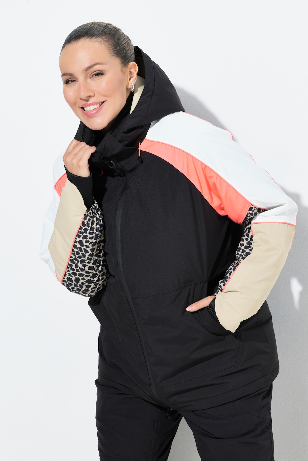 HYPRAR Performance-Jacke, wasserdicht, 2-Wege-Zipper