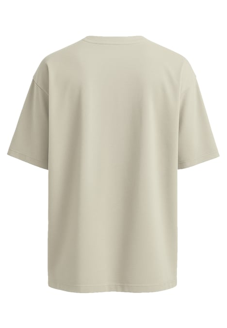 Oversized T-Shirt mit Brustlogo
