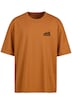 Oversized T-Shirt mit Brustlogo