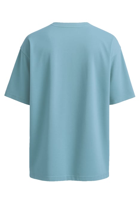 Oversized T-Shirt mit Brustlogo