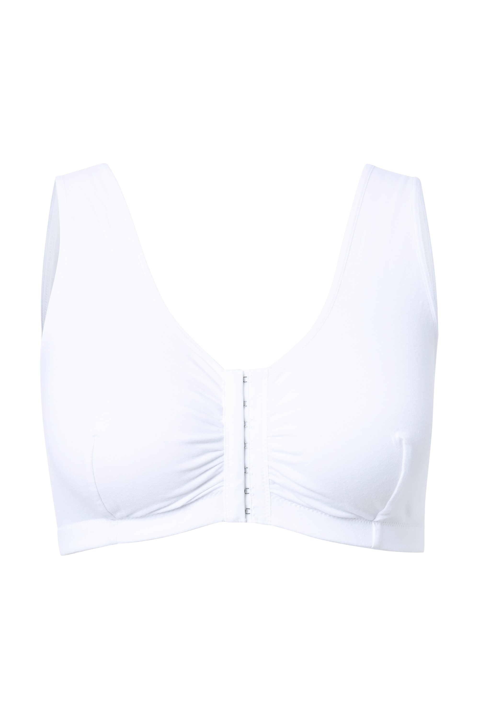 Ulla Popken Damen große Größen Bustier Vorderverschluss Baumwoll Qualität 843411
