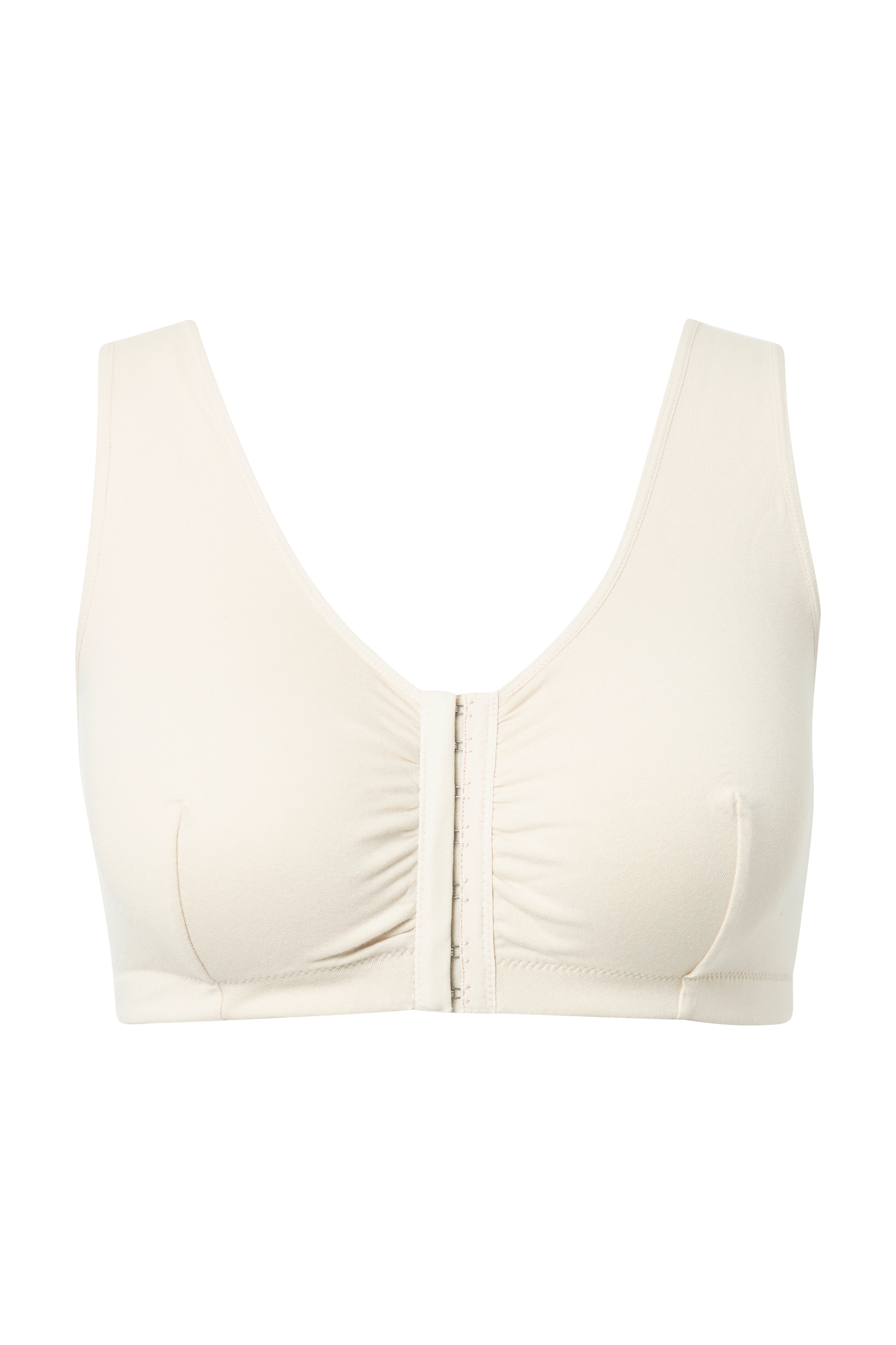 Ulla Popken Damen große Größen Bustier Vorderverschluss Baumwoll Qualität 843411