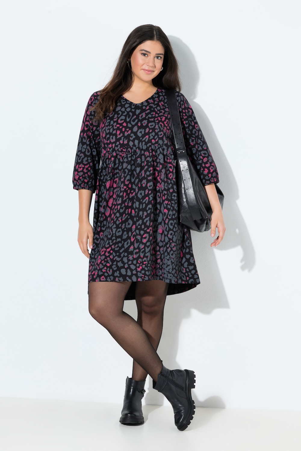 Ara leren boots, verwisselbaar voetbed, rits, wijdte H
