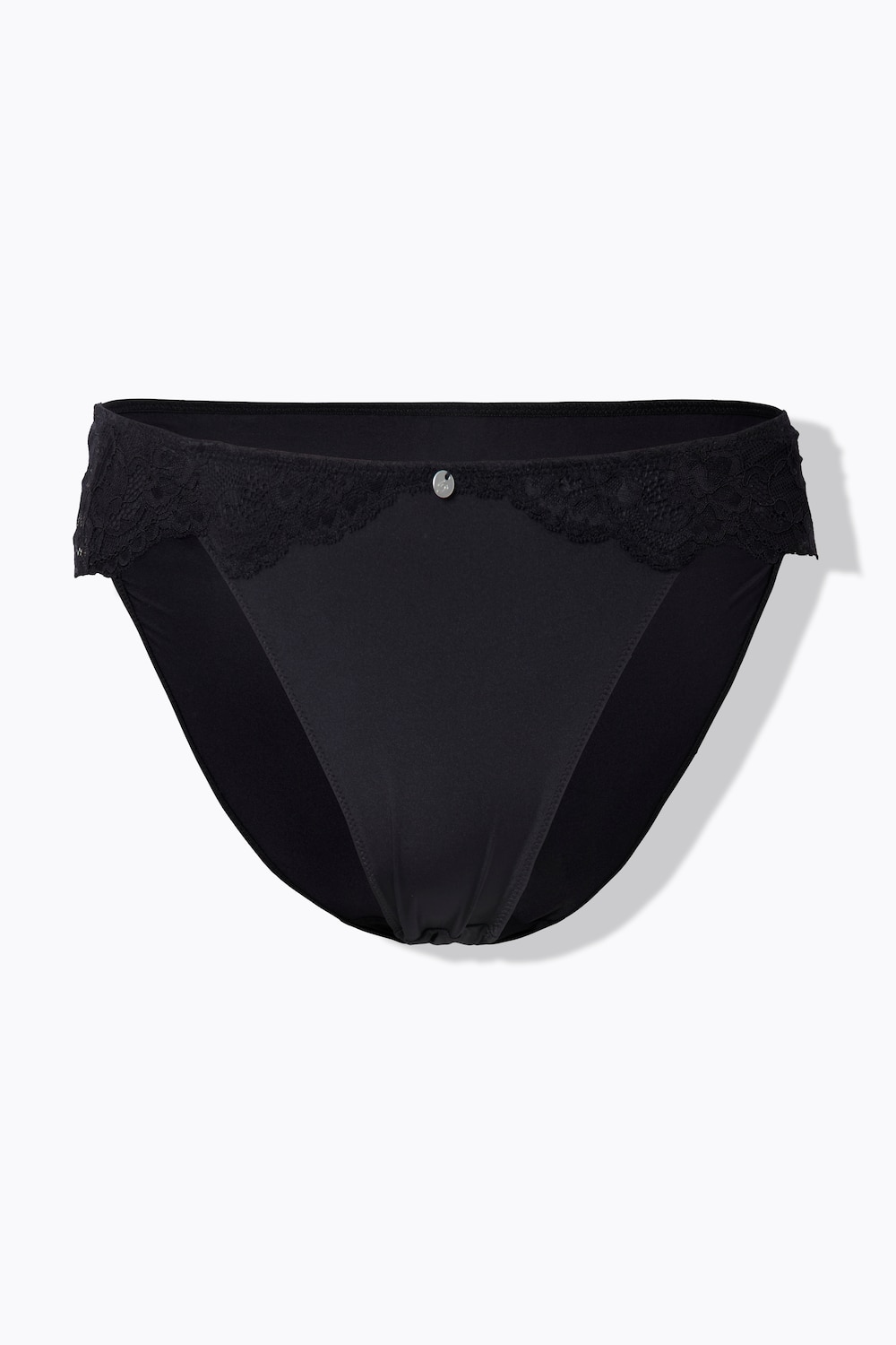 Stora storlekar TruYou Miditrosa, Dam, svart, storlek: 58/60, Syntetfibrer/Elastan, Ulla Popken