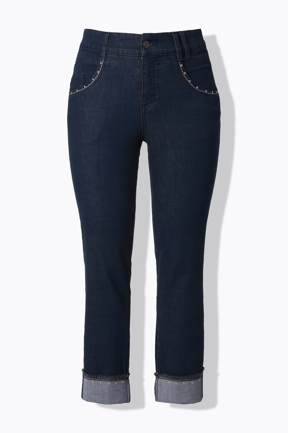 Stora storlekar Jeans, Dam, blå, storlek: 42, Bomull, LAURASON