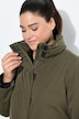 Cappotto HYPRAR funzionale e impermeabile con cappuccio e tasche con zip