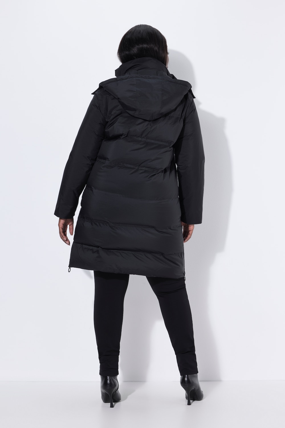 Ulla Popken Manteau Noir Grande Taille Manteau Femme Grande Taille