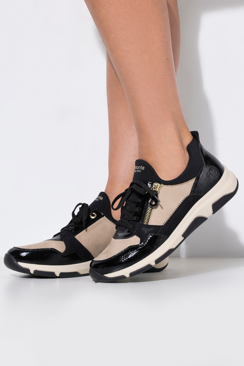 Remonte sneakers, vegan, verwisselbaar voetbed, wijdte G