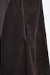 Cordkleid, A-Linie, Rundhals, ärmellos