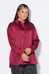 Chemisier oversize en satin